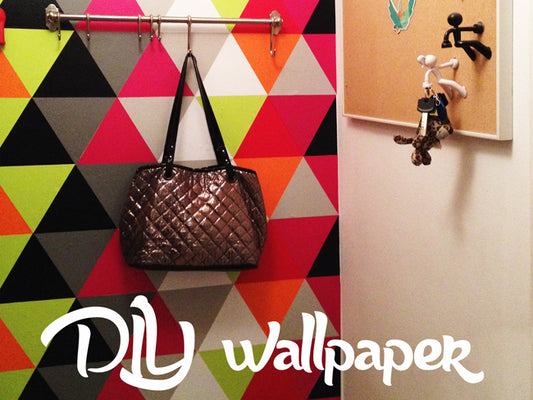 Custom, fun, low budget, DIY wallpaper